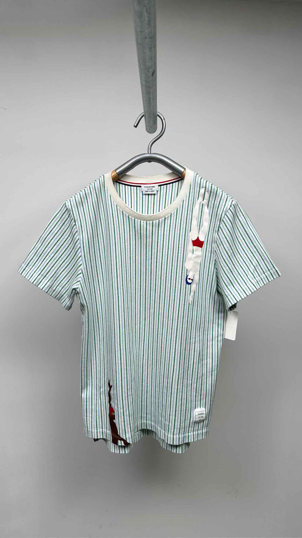 Thom Browne Stripe Swiming T-shirt
