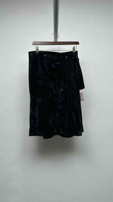 Issey Miyake Velvet Wrap Skirt