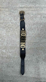 Moschino Logo Dog Collar