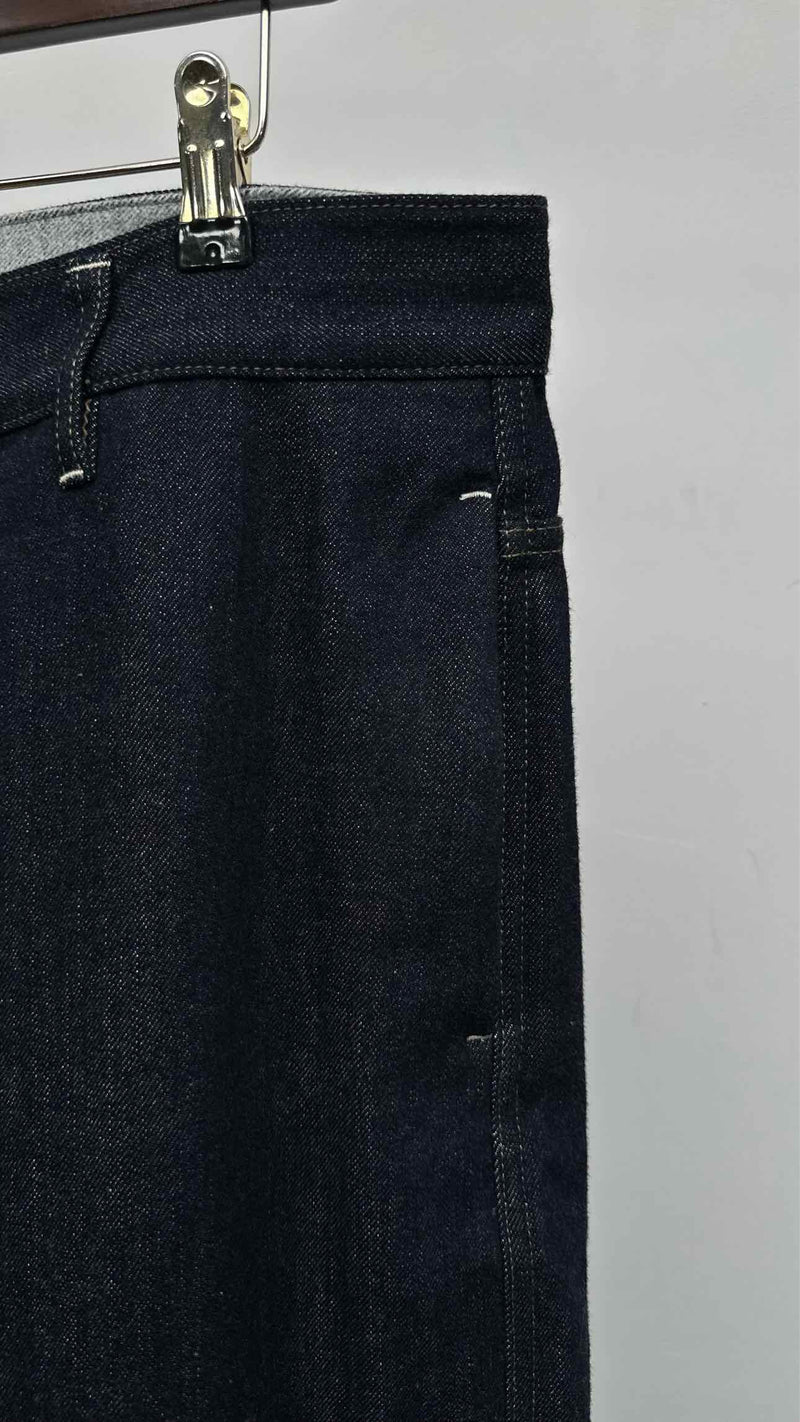 Jil Sander + High-waisted Wide Jeans