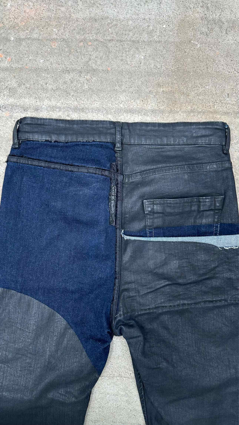 Rick Owens Decontrsuted Waxed Jeans