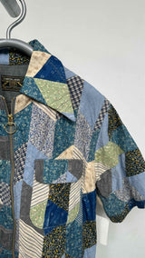 Kapital S/S Yabene Quilted Patchworl Drizzle Shirt