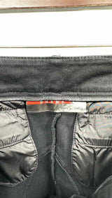 PRADA Sport Suede Paneled Biker Pants