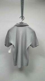 Homme Plisse S/S Pleated Polo Shirt