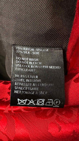 Ann Demeulemeester Botanical Jacquard Blazer Jacket