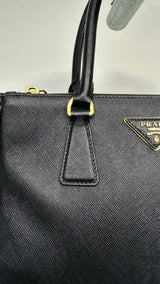 PRADA Galleria Double-zip Medium Bag