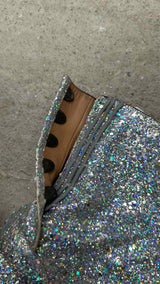 Margiela Glitter Tabi Boots