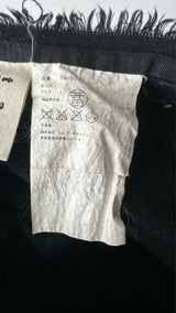 Tao Comme Des GarÃ§ons Asymmetrical Fringed Skirt