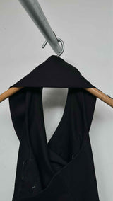 Balmain Double-breasted Halter-neck Blazer Vest