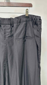 Balenciaga Drawstring-Waist Wide-Leg Pants