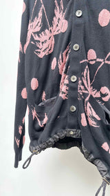 Sacai X Sun Surf  Jacquard Hybrid Cardigan