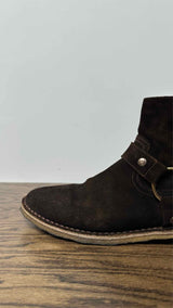 Saint Laurent Suede Wyatt Boots