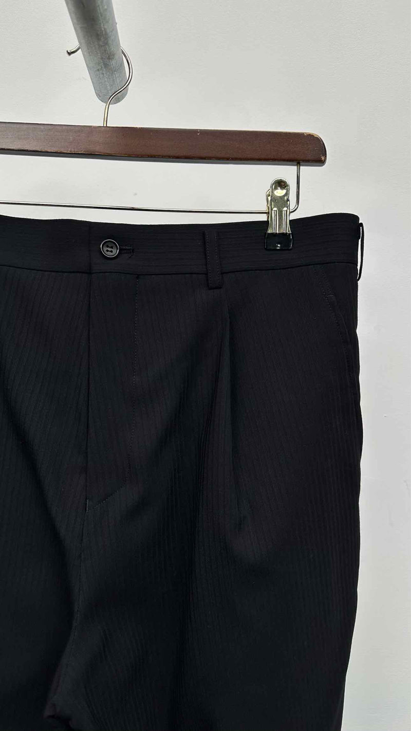 Comme Des Garcons Homme Plus Double-faced Jacquard-stripe Pants