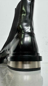 Jil Sander Leather Chelsea Ankle Boots