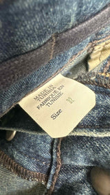 RRL Boro Patch-work Denim Shorts