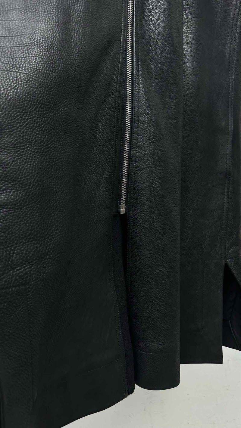 Rick Owens Long Leather Vest