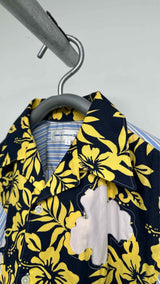 Comme Des Garcons Shirt S/S Hawaiian Stripe Shirt