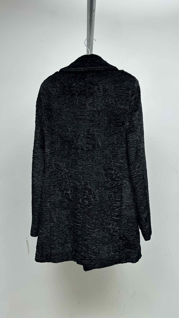 Saint Laurent Faux-fur Double-breast Coat