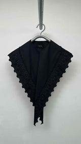 Simone Rocha Embroidered-trim Long Pointed Collar