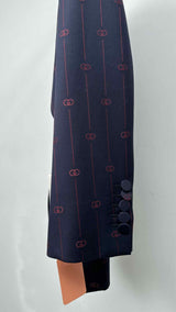 Gucci GG Monogram Pin-stripe Blazer Jacket