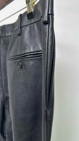 Saint Laurent Lamb Leather Leather Pants