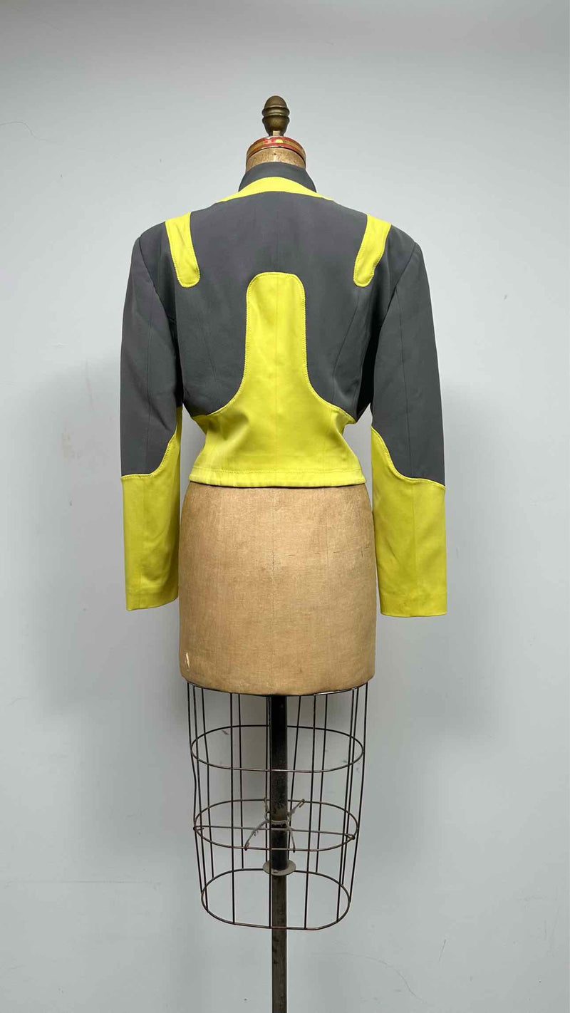 Issey Miyake Color Blocking Colset Jacket