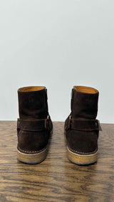 Saint Laurent Suede Wyatt Boots