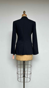 Dolce & Gabbana Pin-stripe Oversized Jacket