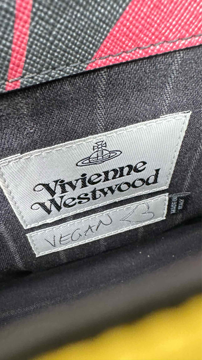Vivienne Westwood Plaid Orb Shoulder Bag