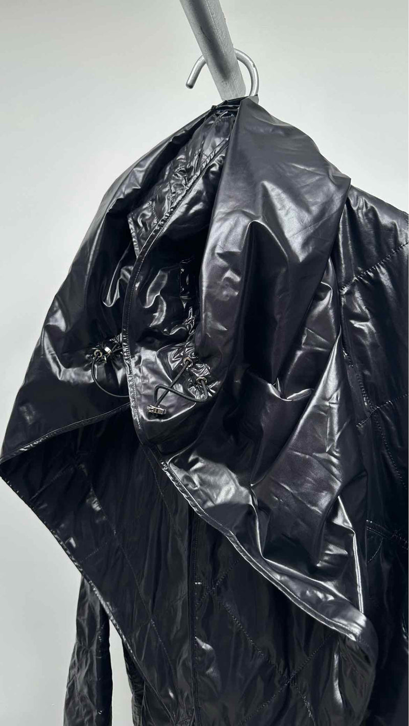 Moncler Genius Quilted Oversized Cape Coat