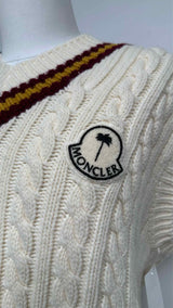 Moncler Genius X Palm Angels Cable-knitted Vest