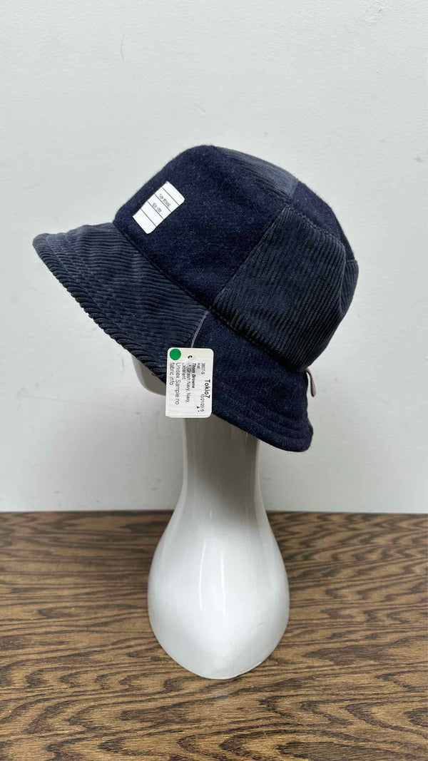 Thom Browne Felt Corduroy Patchwork Bucket Hat