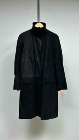 Helmut Lang Archive Embossed Suede Coat