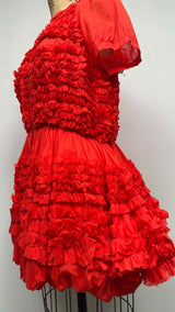 Molly Goddard S/S Cadence Ruffled Dress