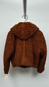 Issey Sport Big-collar Fazzy Corduroy Jacket