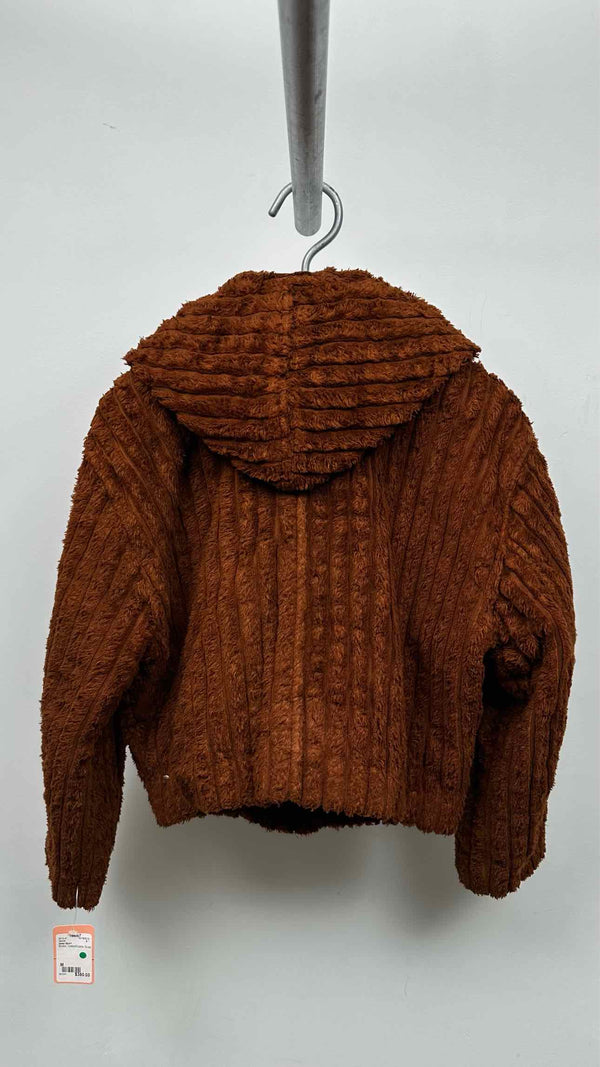 Issey Sport Big-collar Fazzy Corduroy Jacket