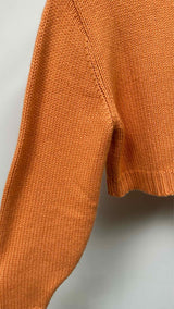 The Row Mock-neck Cropped Sweater