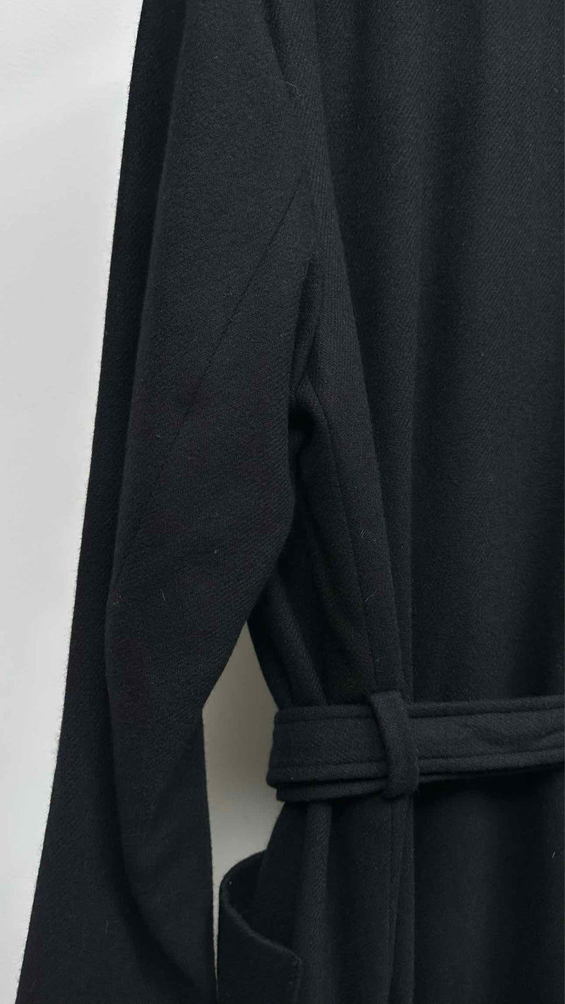 Yohji Yamamoto Pour Homme Shawl-collar Belted Long Coat