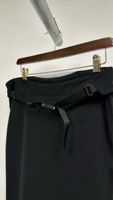 PRADA Sport Buckled Midi Skirt