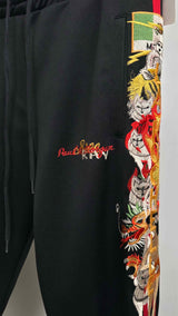 Doublet Chaos-embroidered Track-Pants