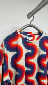Dries Van Noten X Verner Panton Wavy-stripe T-shirt