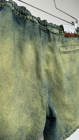Marni Acid-wash Easy Denim Shorts