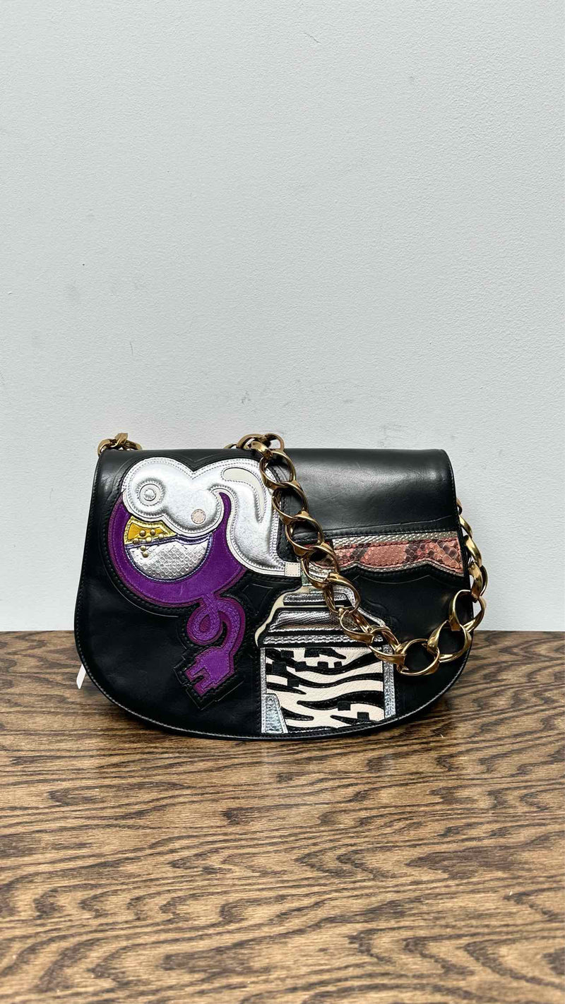 Marc Jacobs Patchwork Leather Chain Bag
