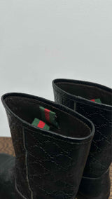 Gucci GG Monogram Boots