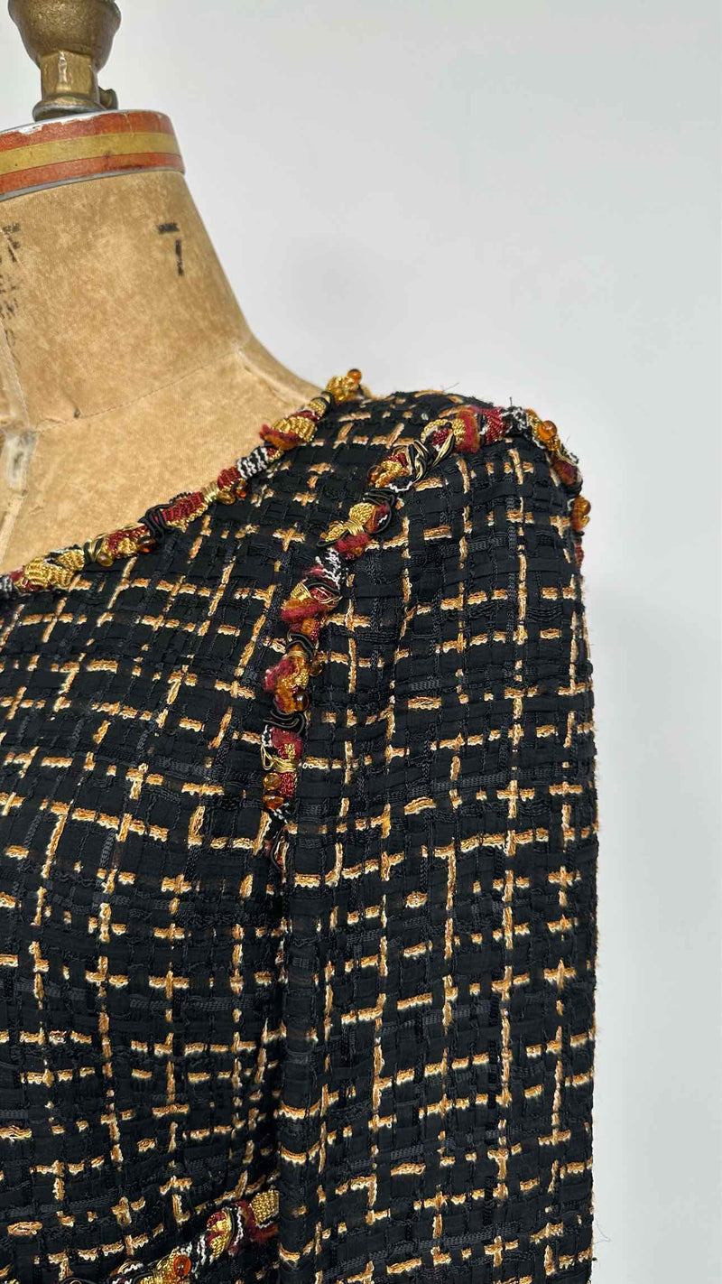 Chanel Ribbon Tweed Jacket