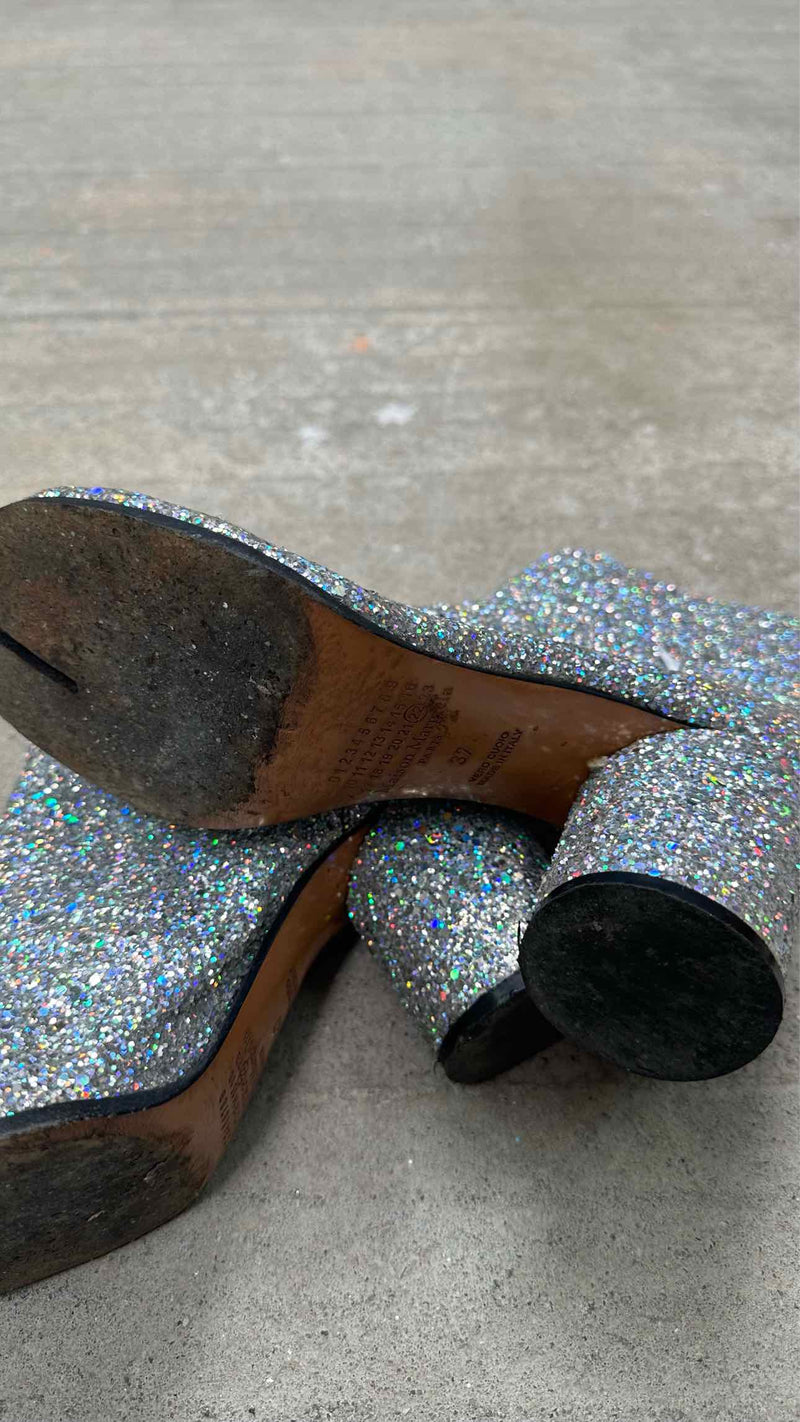 Margiela Glitter Tabi Boots