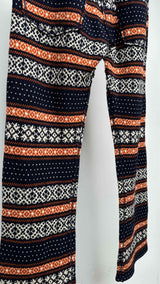 Junya Watanabe MAN Nordic Knit Flare Pants