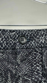 Kozaburo Snake Jacquard Extra Baggy Jeans