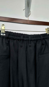 Yohji Yamamoto Pour Homme Side-botton Cropped Easy Pants