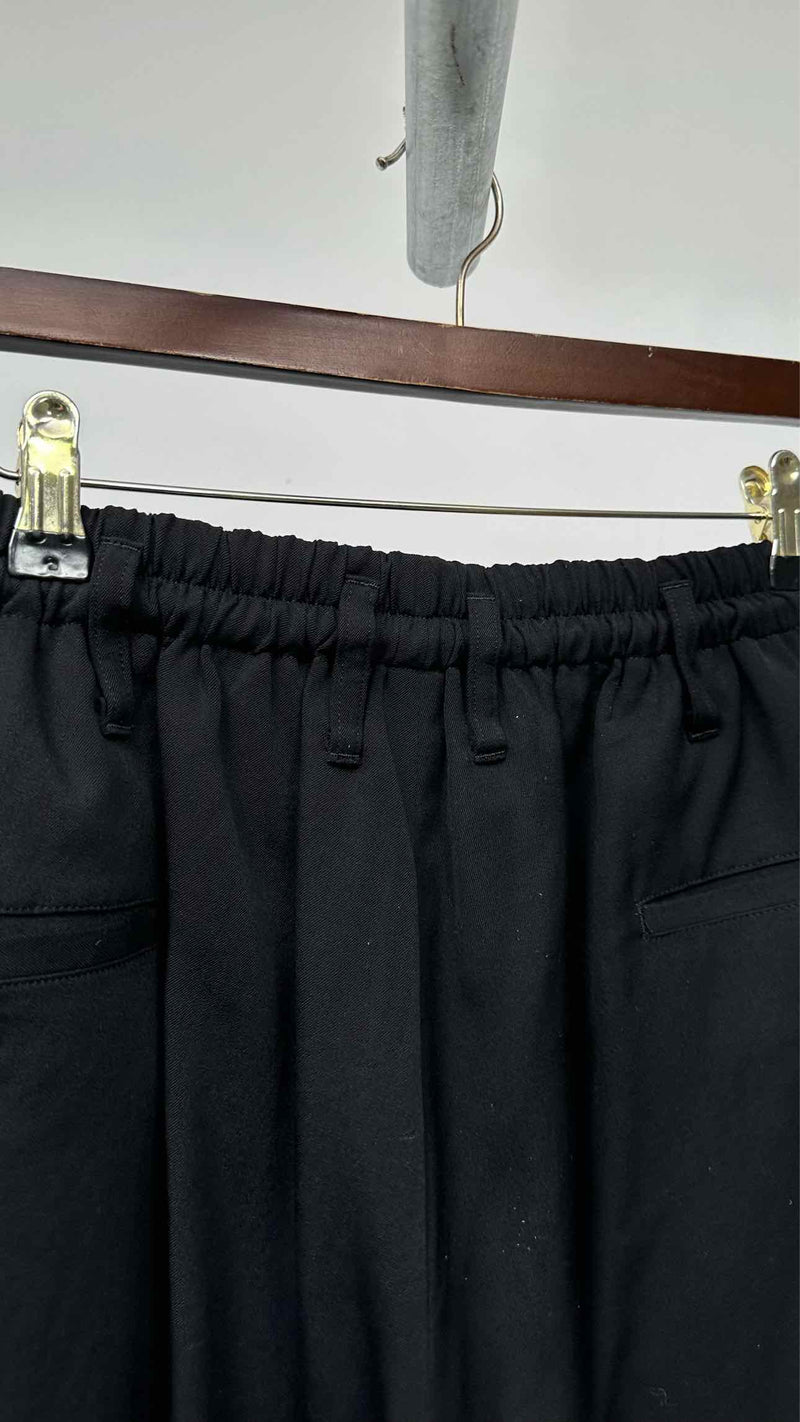 Yohji Yamamoto Pour Homme Side-botton Cropped Easy Pants